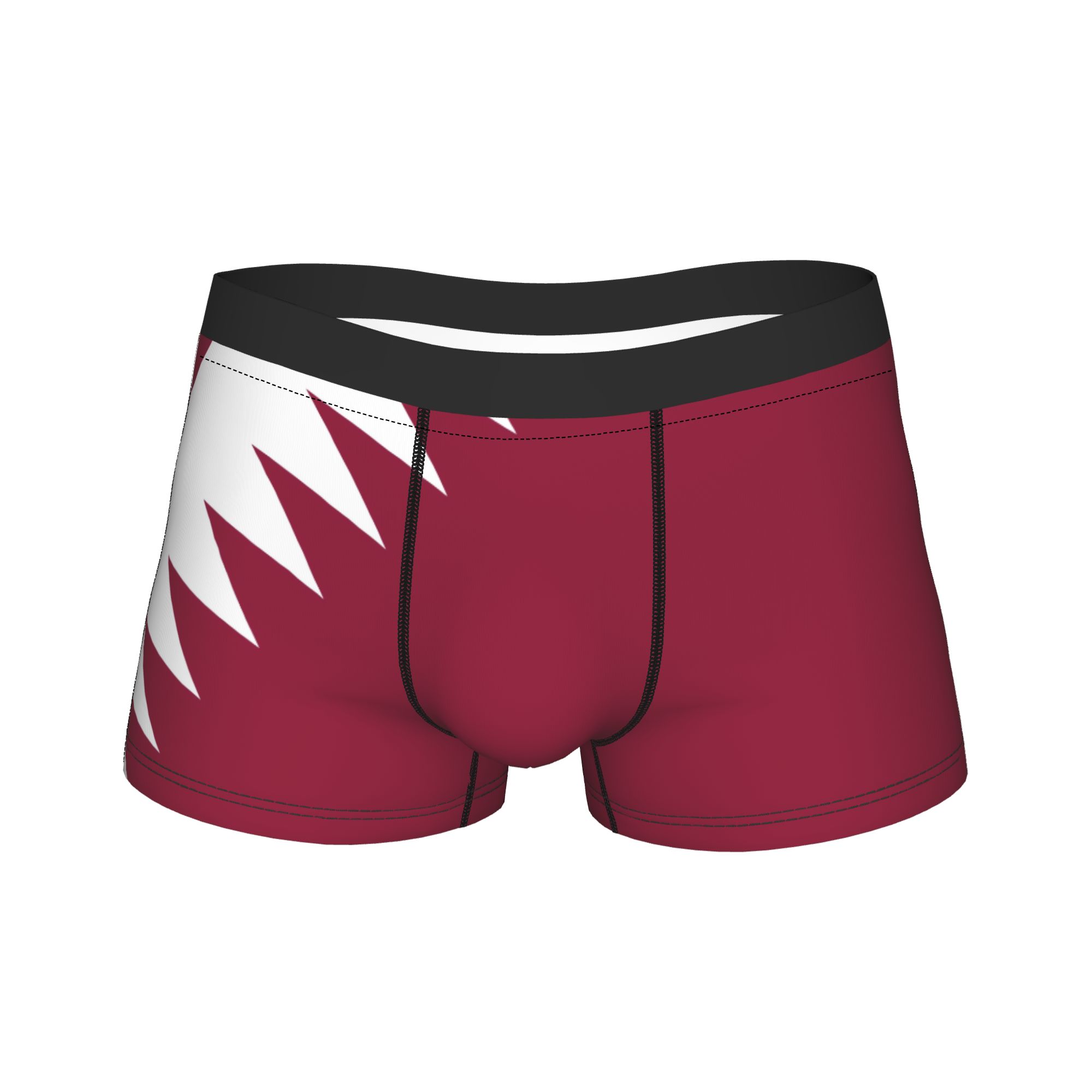 3D Printing Qatar - Qatar vlag embleem ondergoed nieuwigheid onderbroek