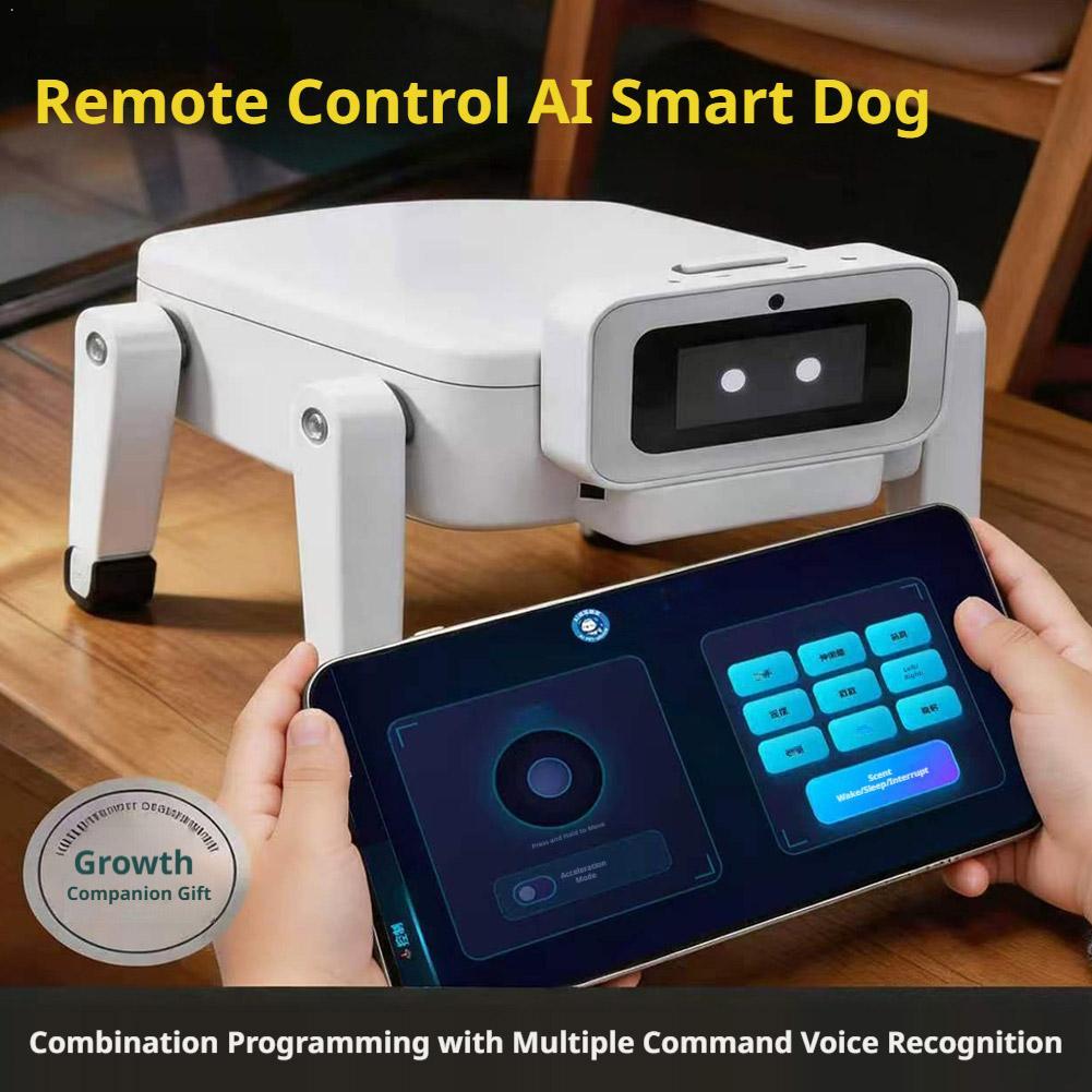 3D Printing Robot - AI-stemgestuurde robotpuppy, interactief robotachtig huisdier met