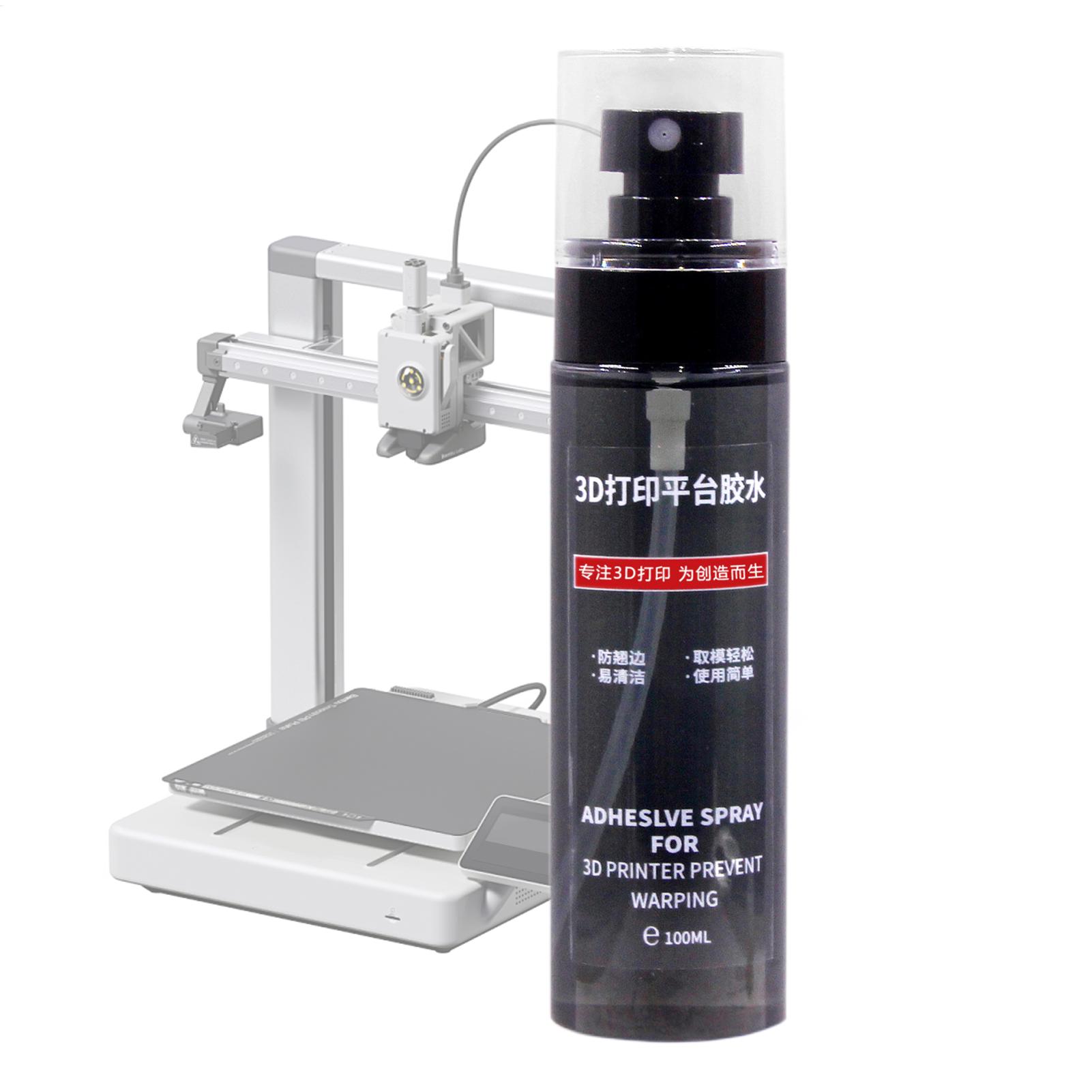 3D Printing Glue Stick - 3D-printer bouwplaten 100ml 3D-printerbedlijm Anti-kromtrekkingsspray Veelzijdige,