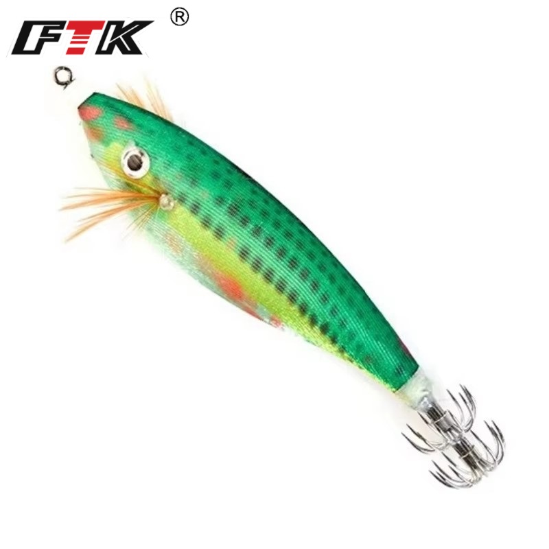 3D Printing Lure - FTK 16g Inktvis Jig Zeevissen Lokken