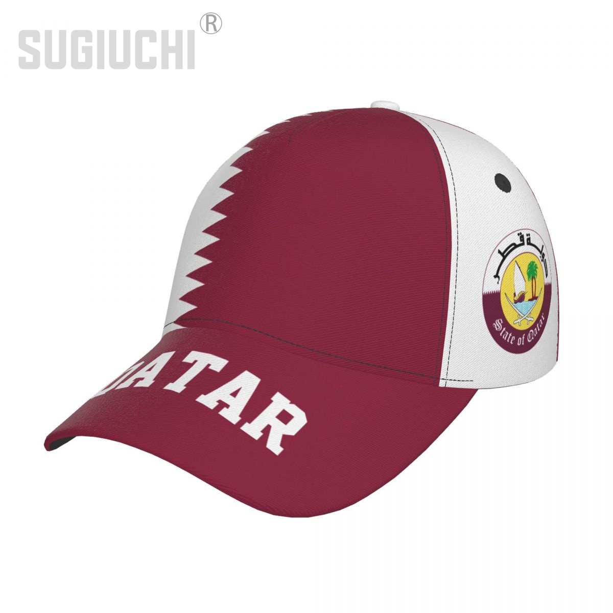 3D Printing Qatar - Unisex 3D Qatar Flag Qatari volwassen
