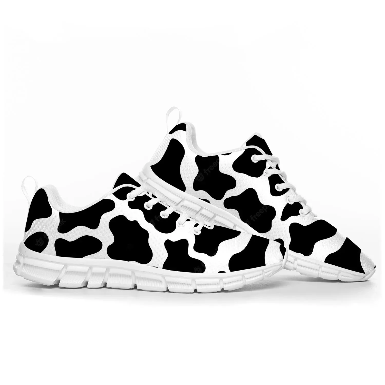3D Printing Quality - Koe print 3D patroon sportschoenen heren