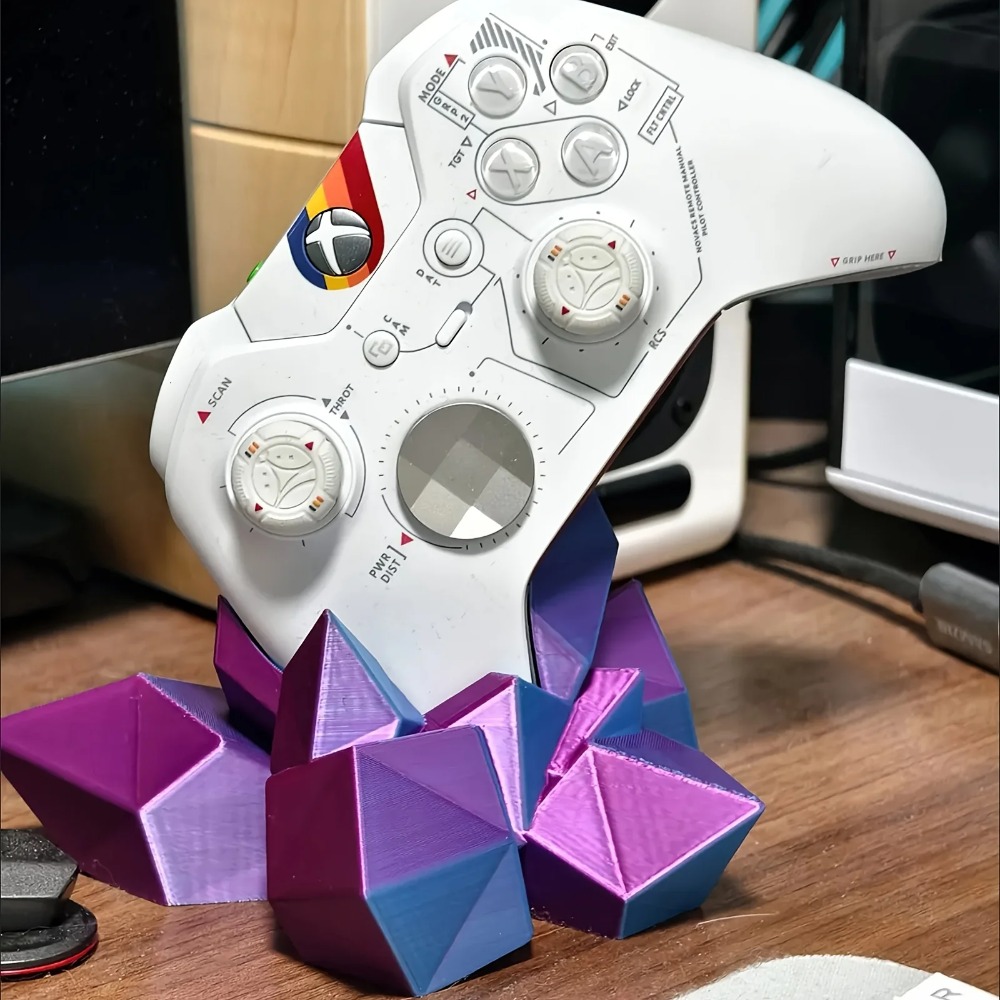 3D Printing Xbox Controller Holder - 3D-geprinte kristallen gamecontroller standaardhouder compatibel met