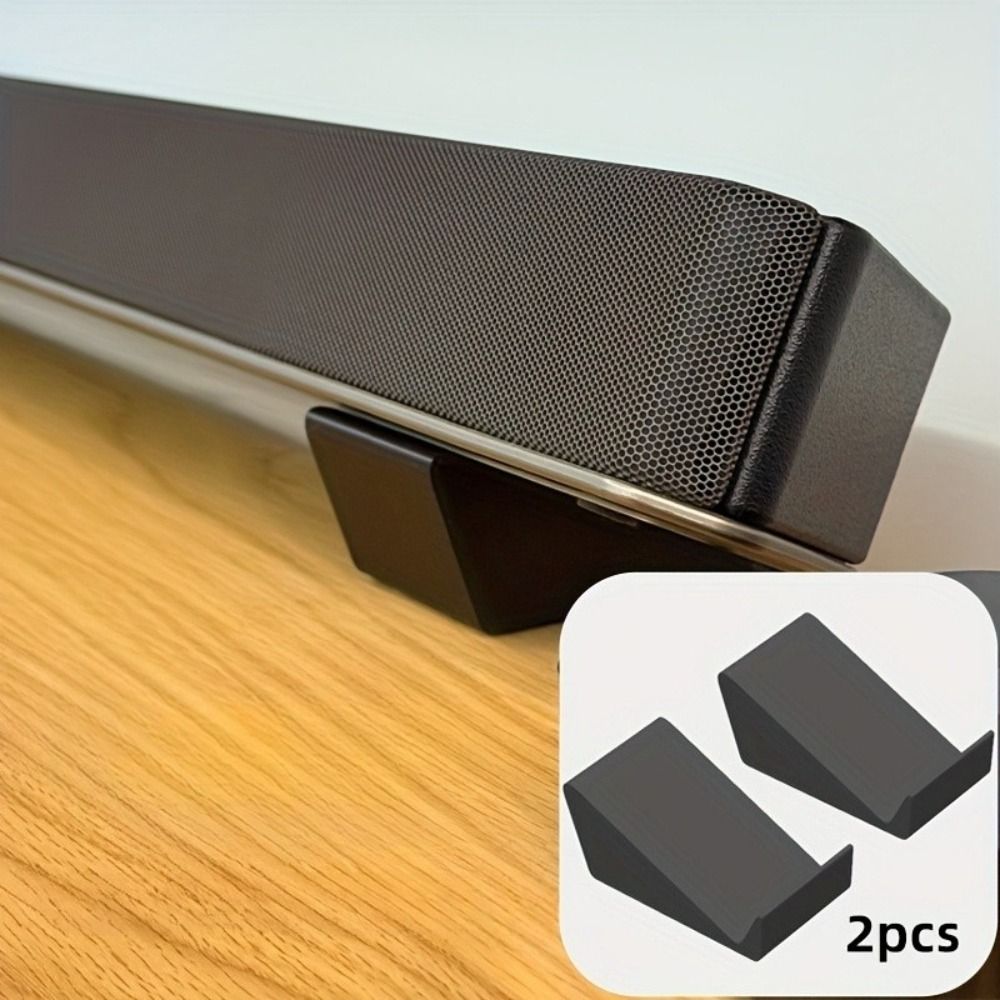 3D Printing Quality - 2 stuks hoogwaardige verhoogde hoek soundbar-standaardbasis