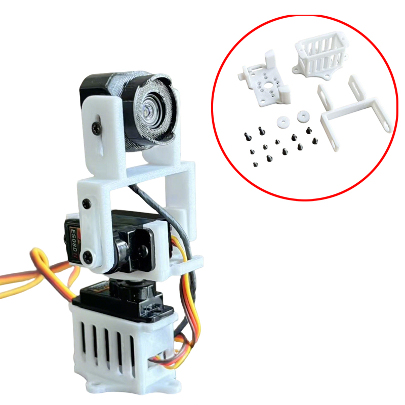 3D Printing X Axis - 1Set Dual-Axis Gimbal Montagebeugel 19x19mm Camera