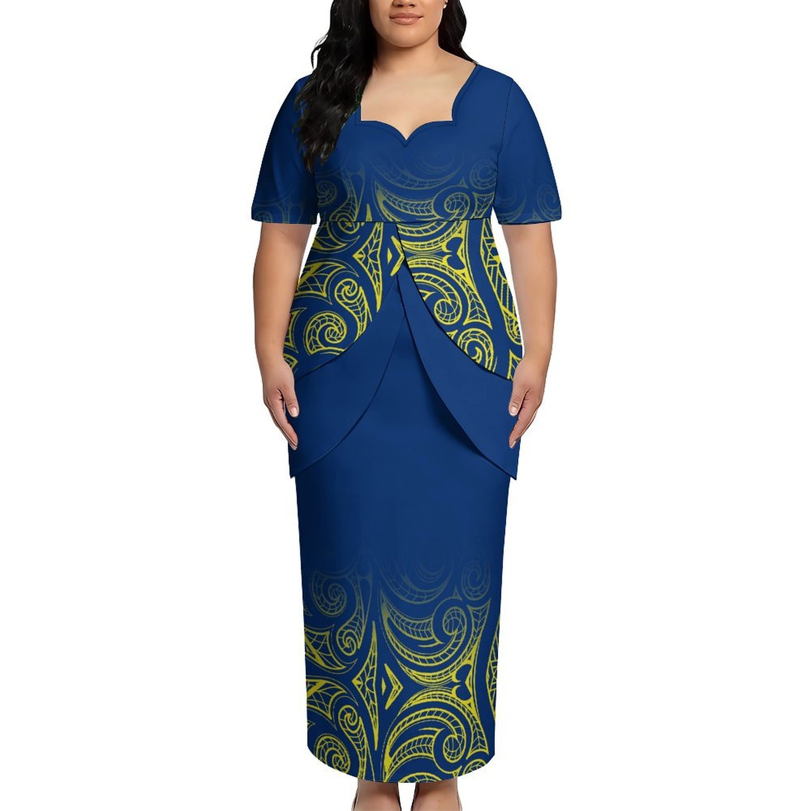 3D Printing Quality - Speciale kleding 3D high-definition print Puletasi