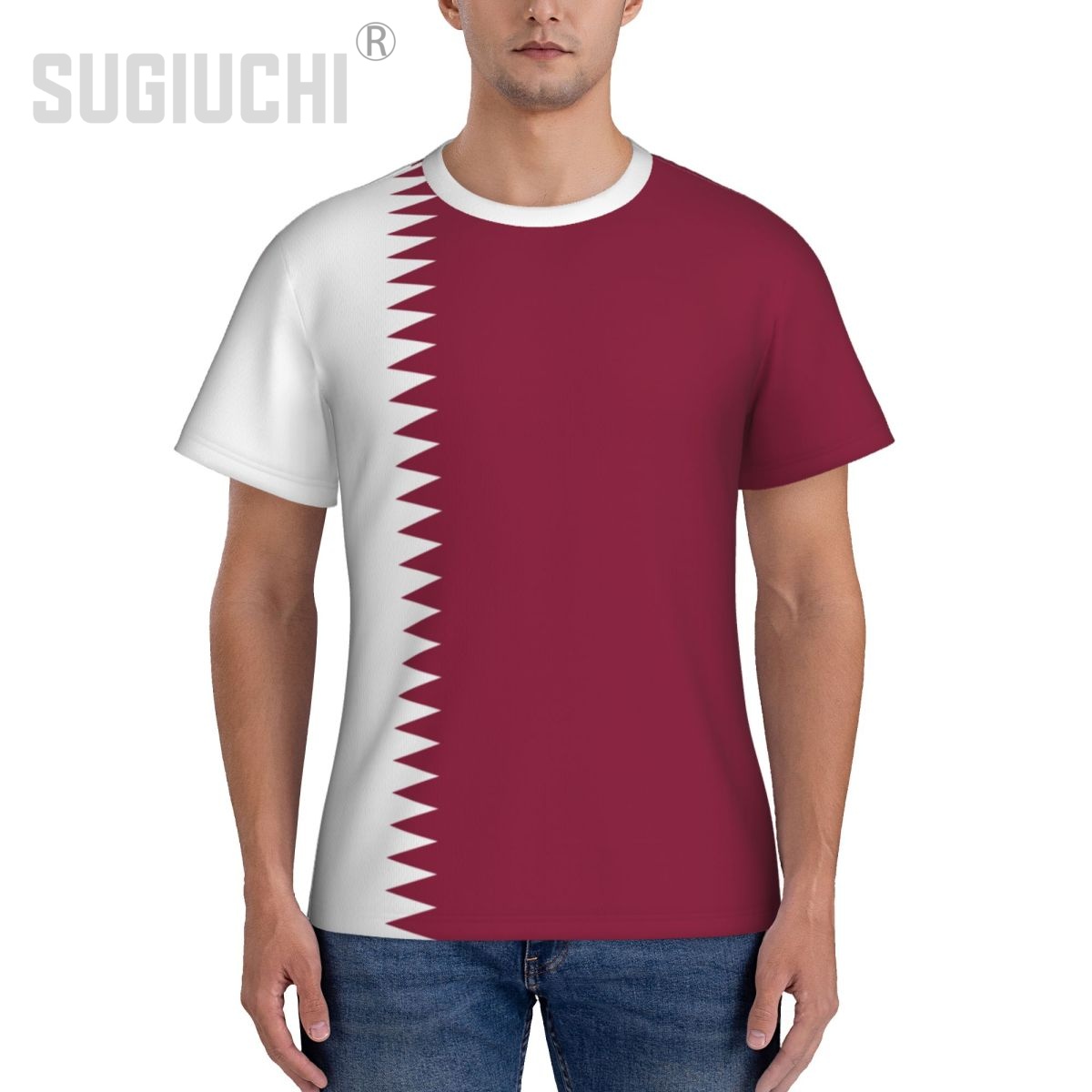 Strakke sport T-shirt Qatar vl - 3D Printing Qatar recensie en prijs