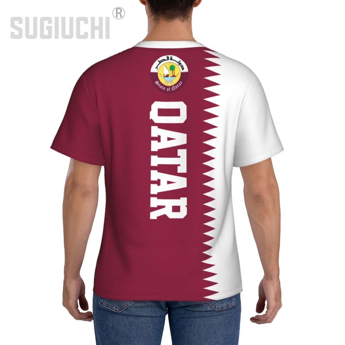 Strakke sport T-shirt Qatar vl - 3D Printing Qatar recensie en prijs