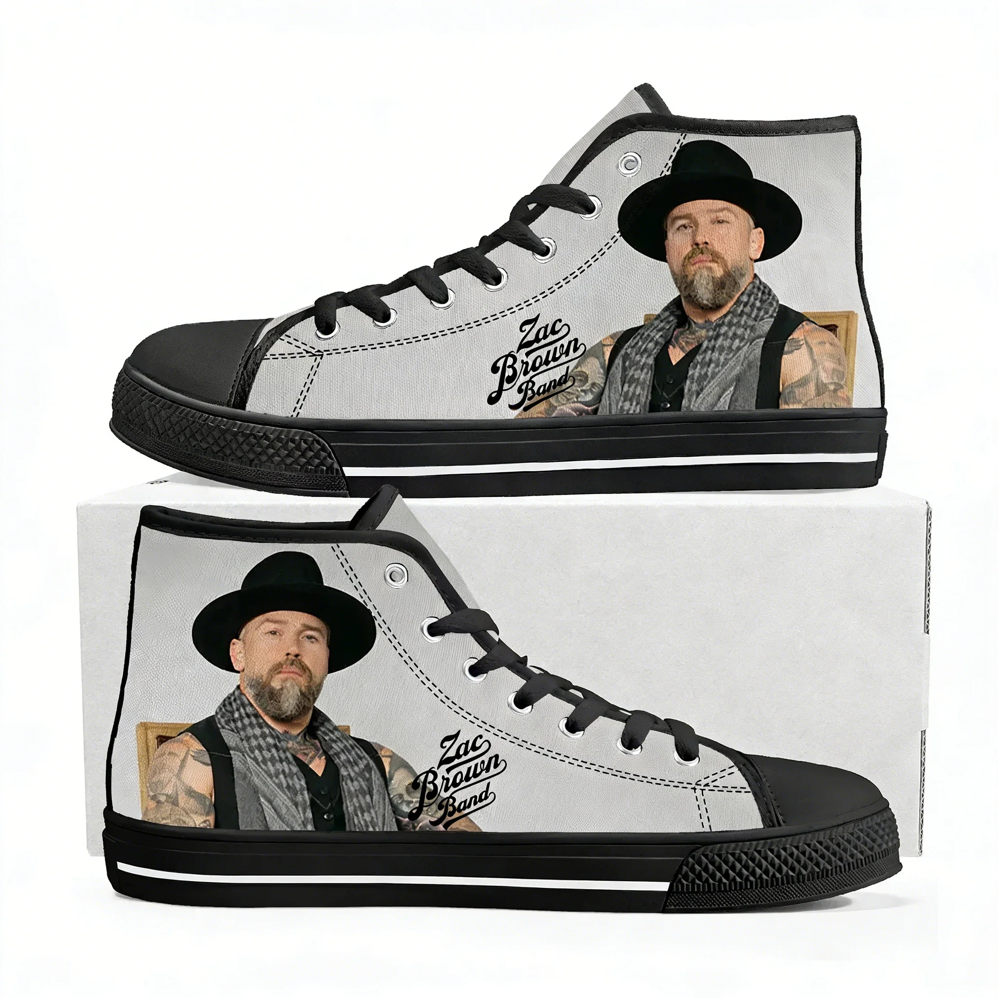 Zac Brown hoge sneakers heren  - 3D Printing Quality recensie en prijs
