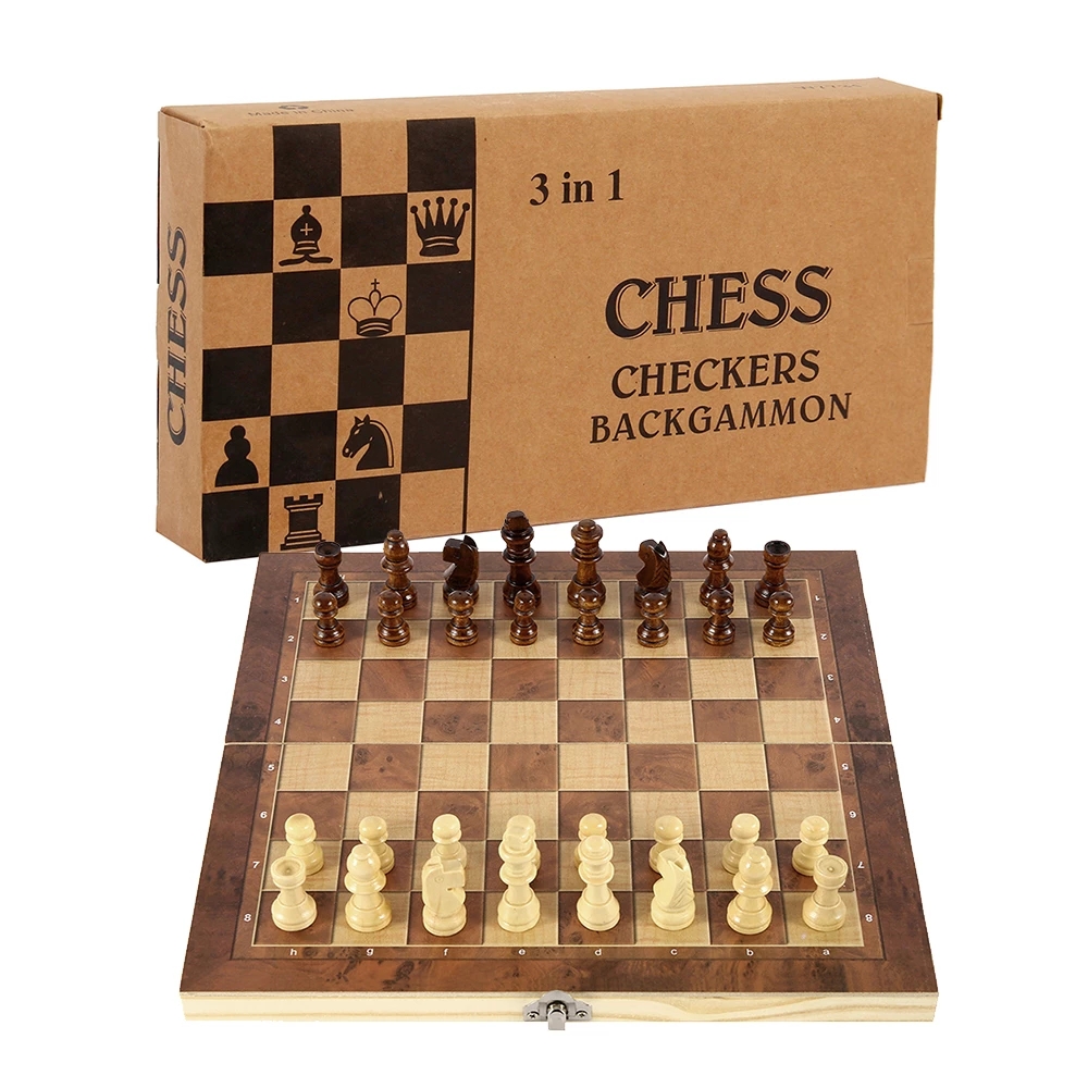 3-in-1 schaakbord, opvouwbaar  - 3D Printing Chess recensie en prijs