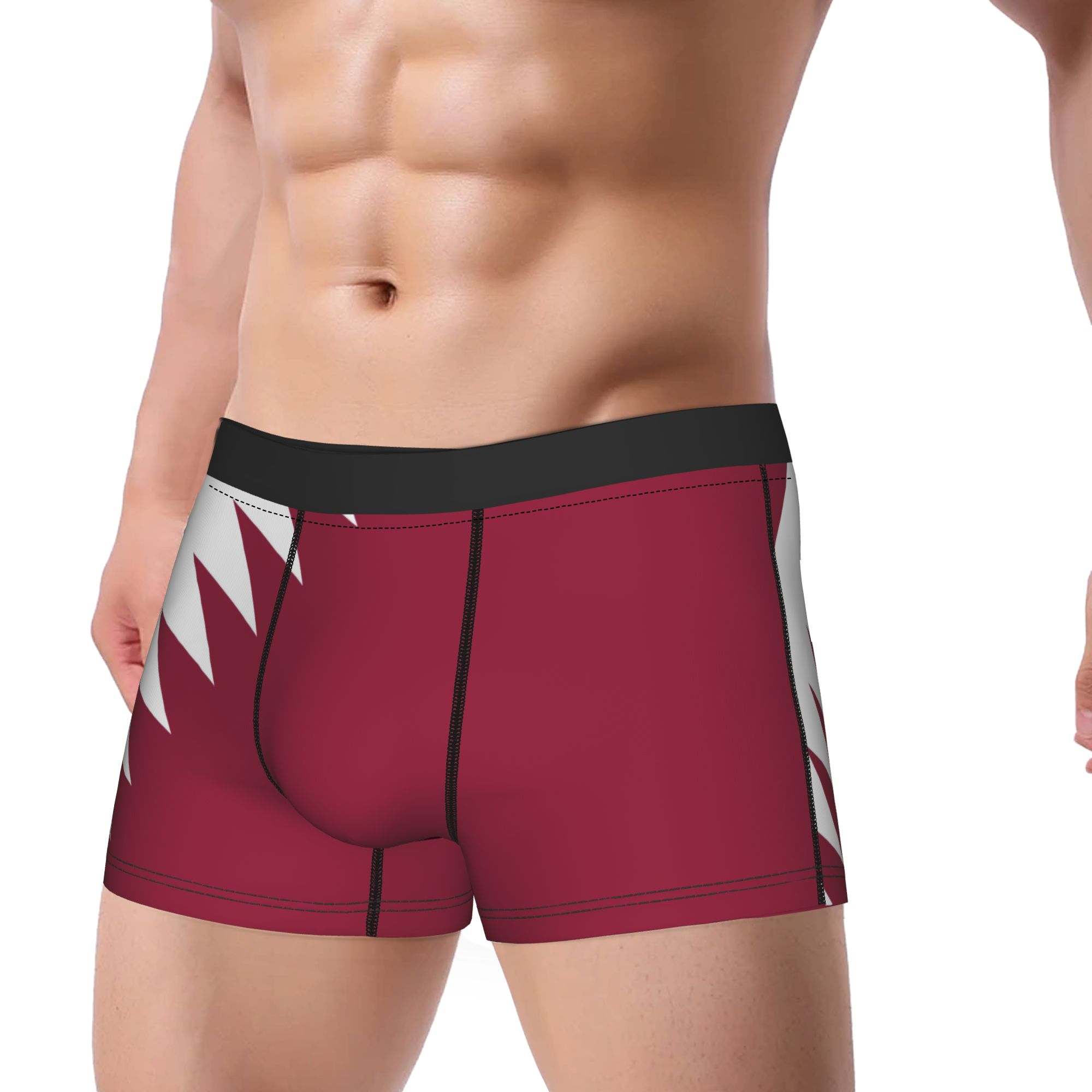 Qatar vlag embleem ondergoed n - 3D Printing Qatar recensie en prijs