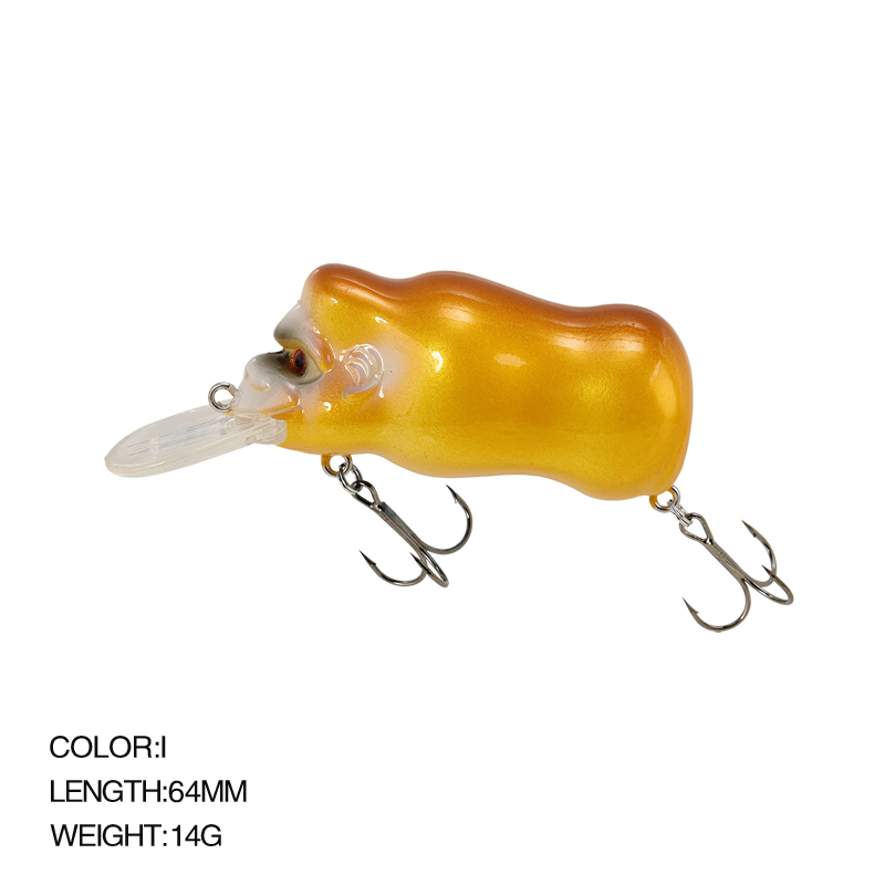 64mm 16G Drijvende Orang-oetan - 3D Printing Lure recensie en prijs