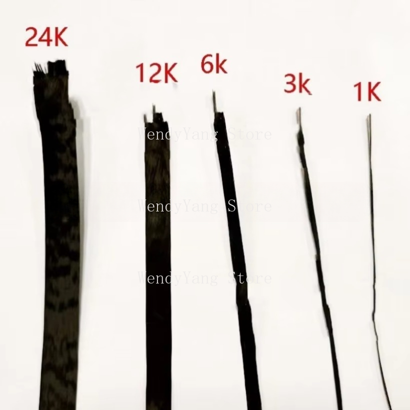 1K 3K 6K 12K 24K 48K Koolstofv - Carbon Fiber Filament recensie en prijs