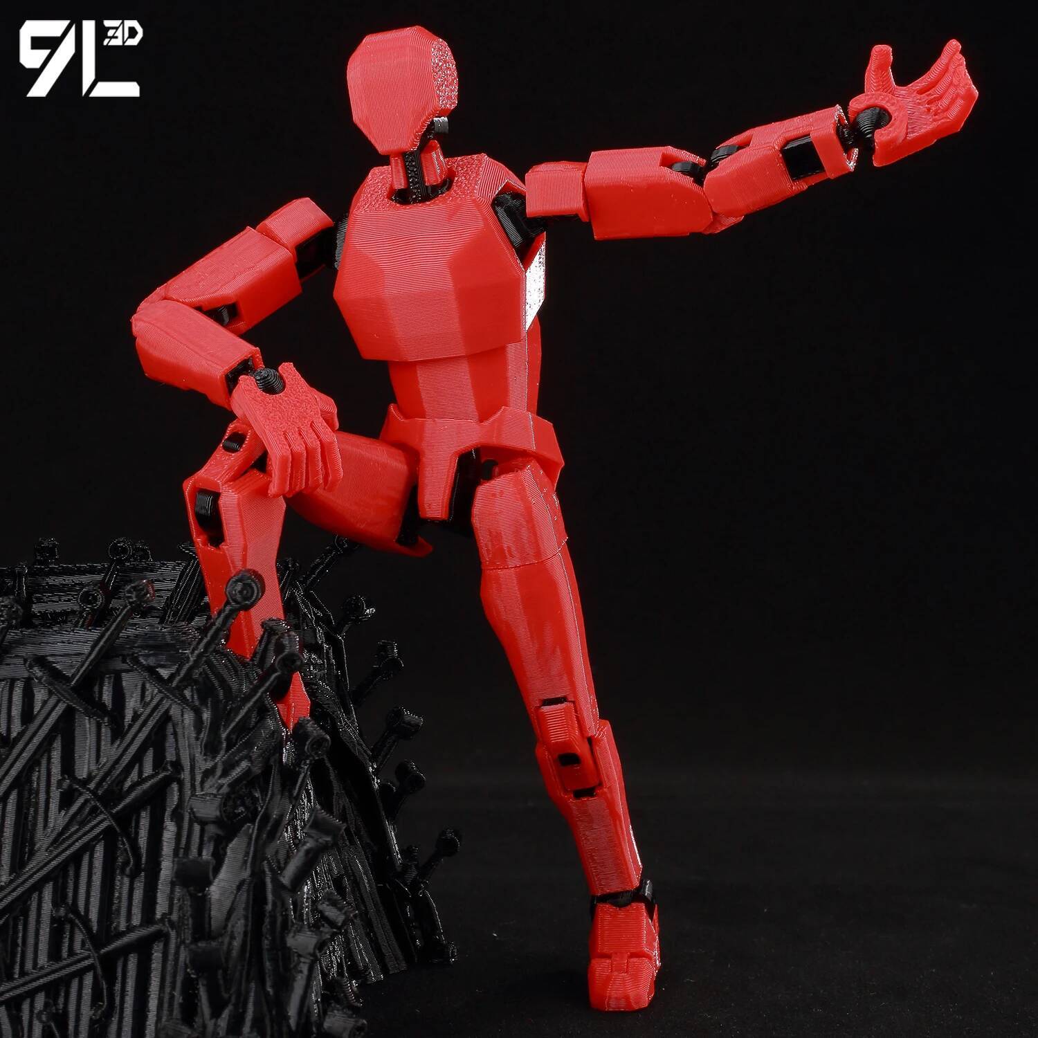 9L3D Gedrukt Dummy13 Lucky13 T - 3D Printing Robot recensie en prijs