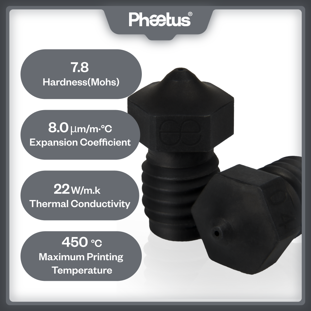 PHAETUS Hoogwaardig gehard sta - Carbon Fiber Filament recensie en prijs