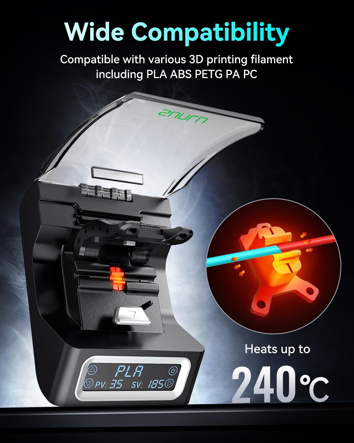 SUNLU FC01 Filament Connector  - Carbon Fiber Filament recensie en prijs