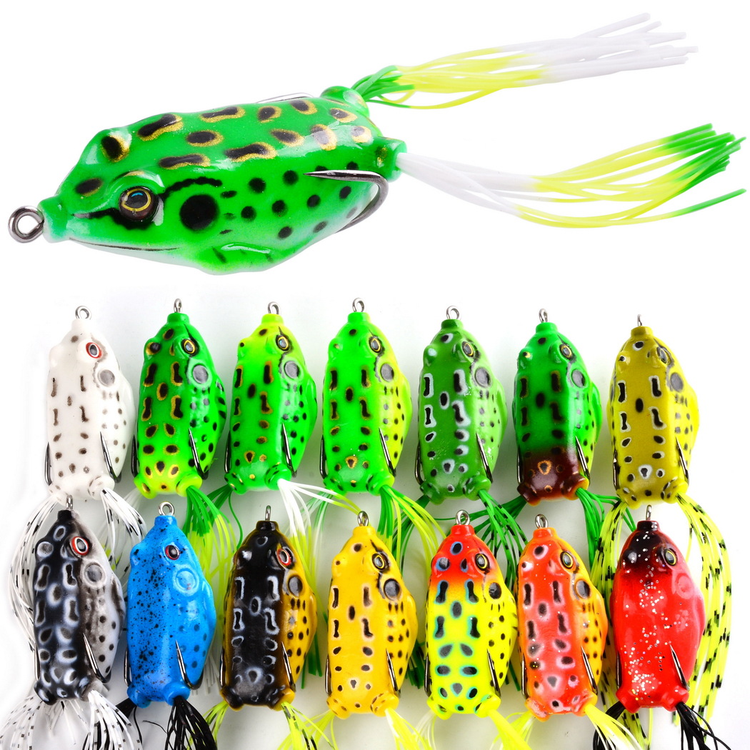 1 stks 5g 8g 15g Kikker Lokken - 3D Printing Lure recensie en prijs