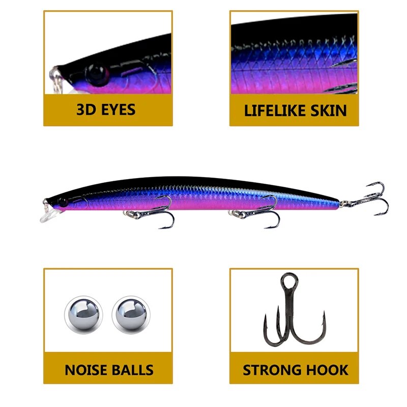 Minnow Vissen Lokken Laser Har - 3D Printing Lure recensie en prijs