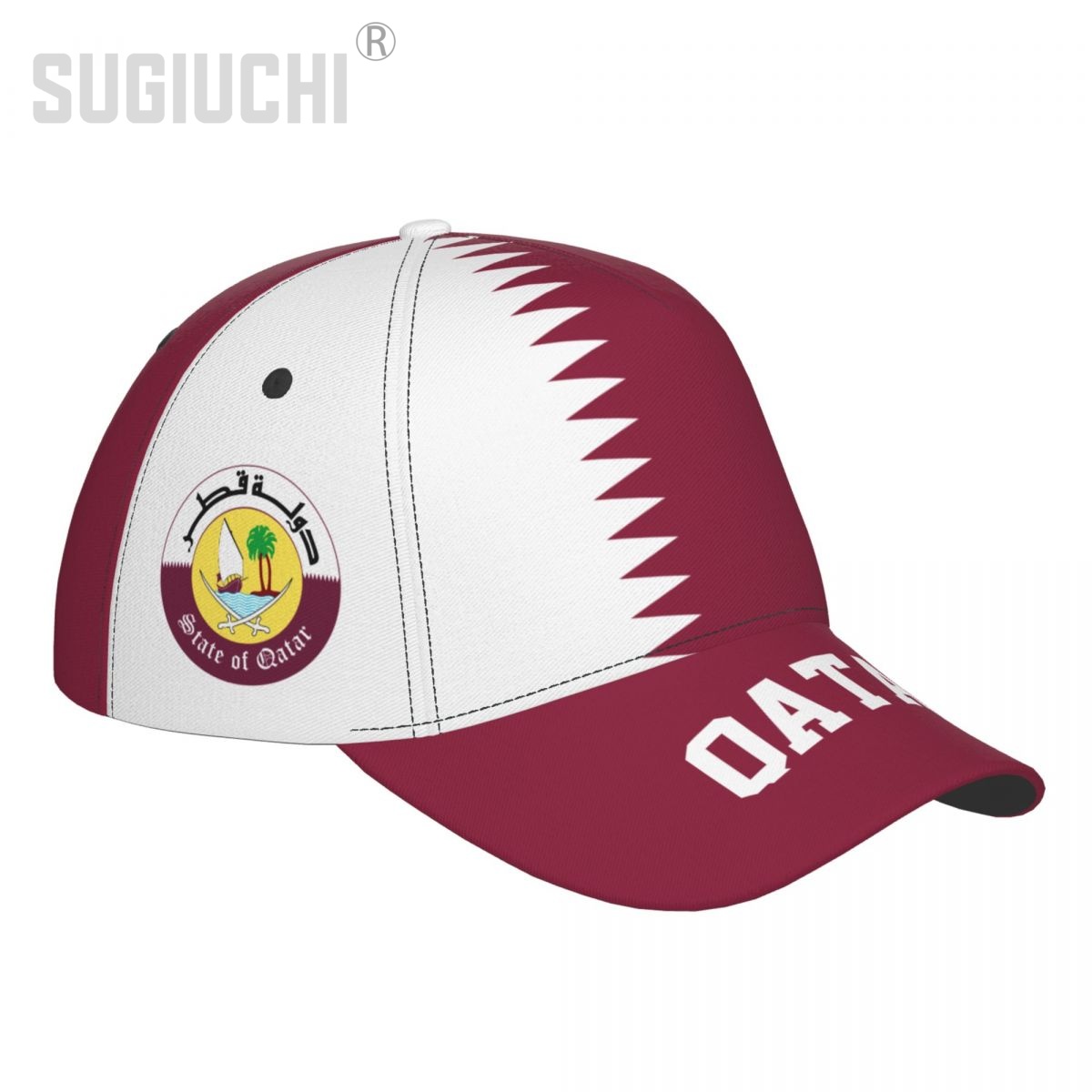 Unisex 3D Qatar Flag Qatari vo - 3D Printing Qatar recensie en prijs