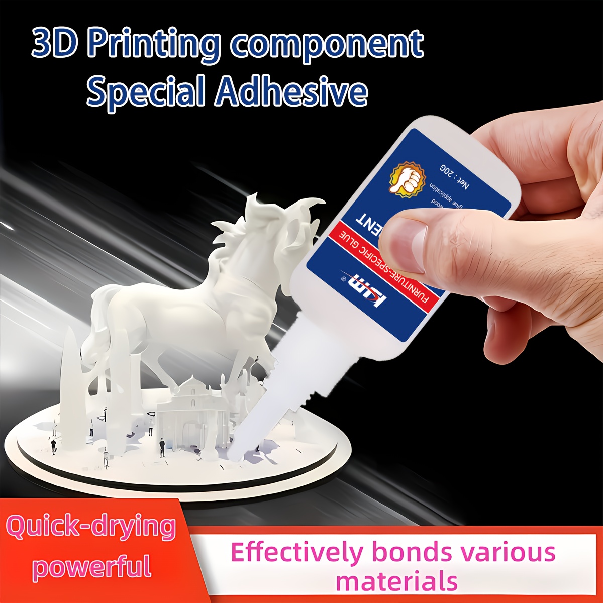 Sneldrogende transparante spec - 3D Printing Glue Stick recensie en prijs