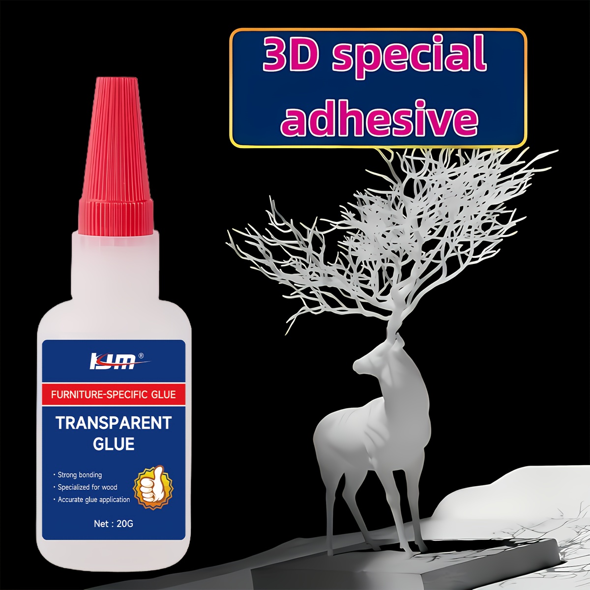 Sneldrogende transparante spec - 3D Printing Glue Stick recensie en prijs