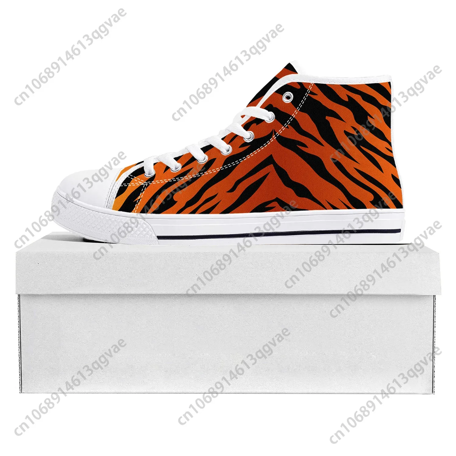 Tiger Stripe 3D Print High Top - 3D Printing Quality recensie en prijs