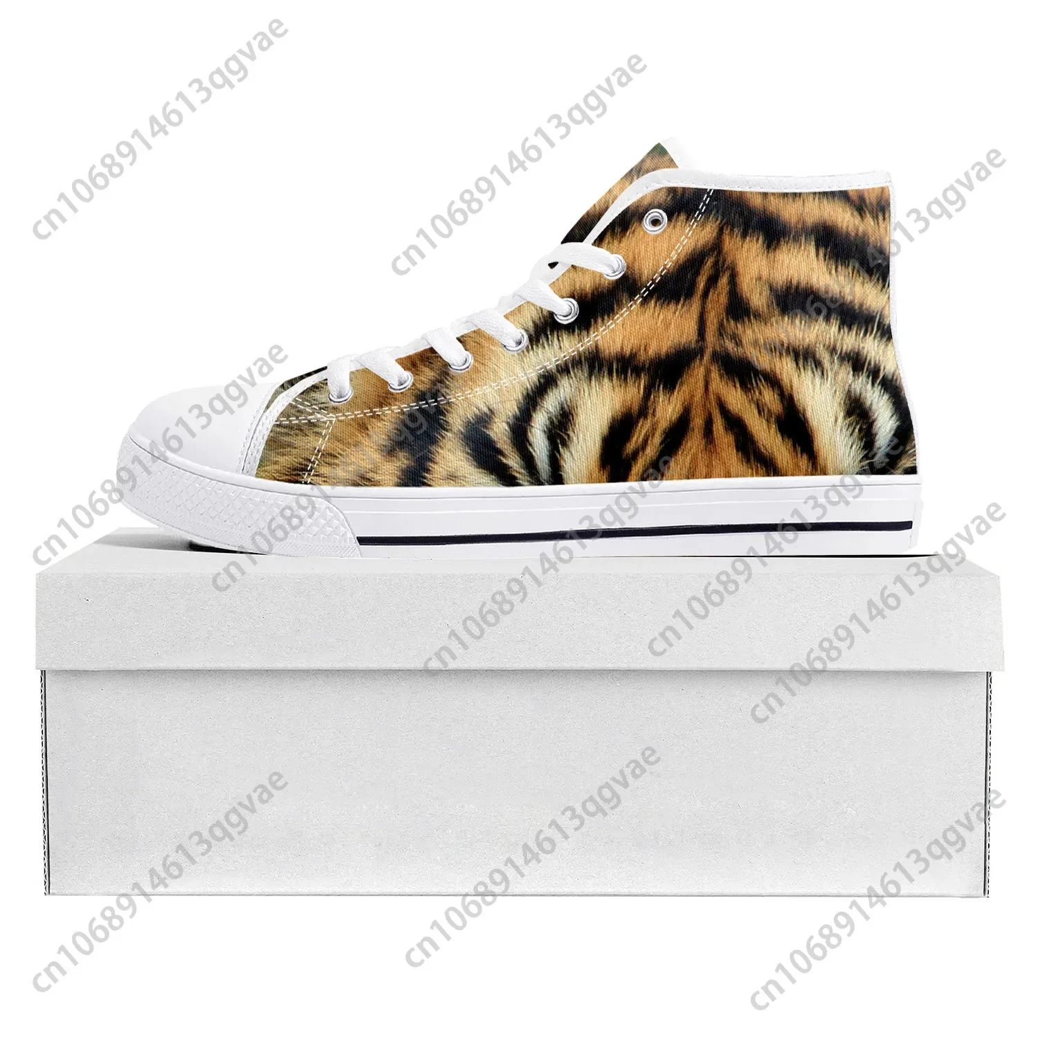 Tiger Stripe 3D Print High Top - 3D Printing Quality recensie en prijs