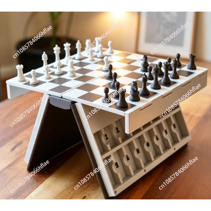 Nieuw 3D-geprint opvouwbaar ma - 3D Printing Chess recensie en prijs