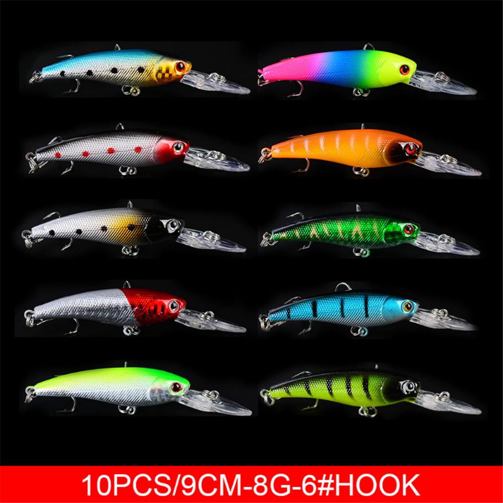 20 Stks/partij Minnow Vissen L - 3D Printing Lure recensie en prijs