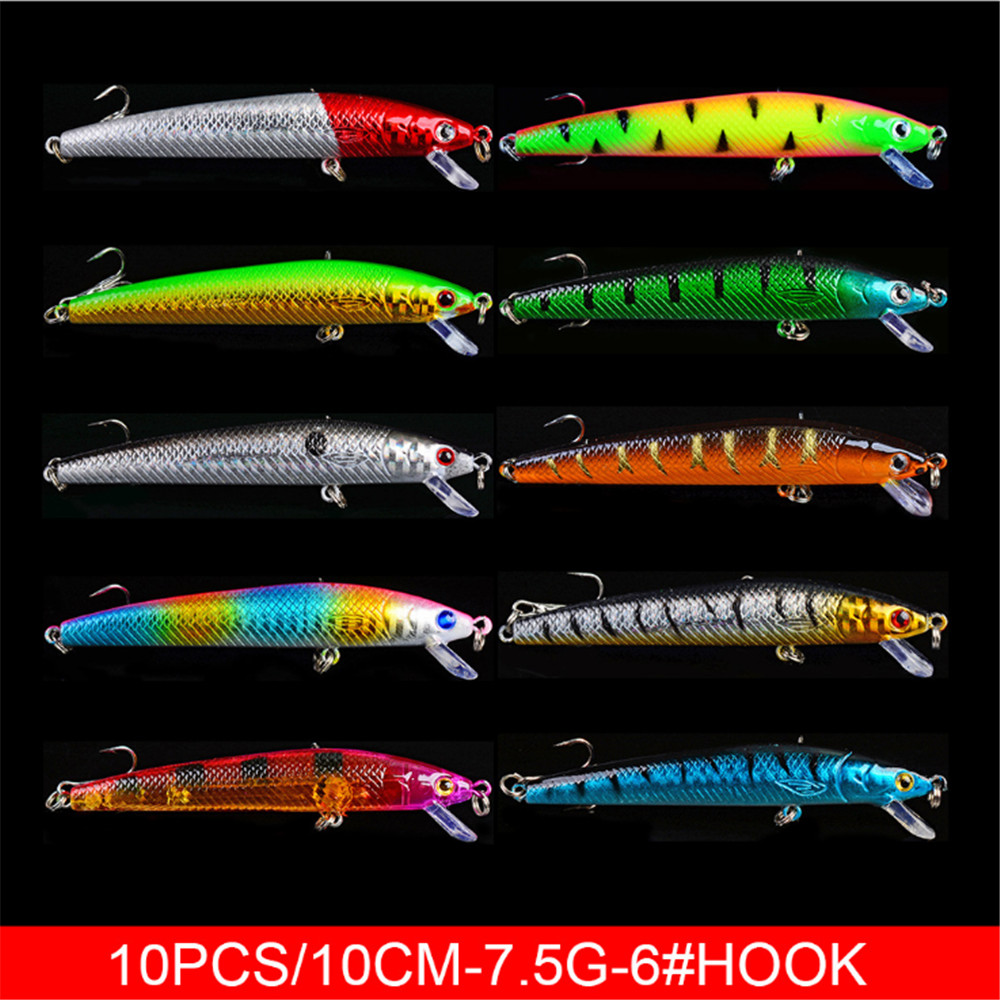 20 Stks/partij Minnow Vissen L - 3D Printing Lure recensie en prijs