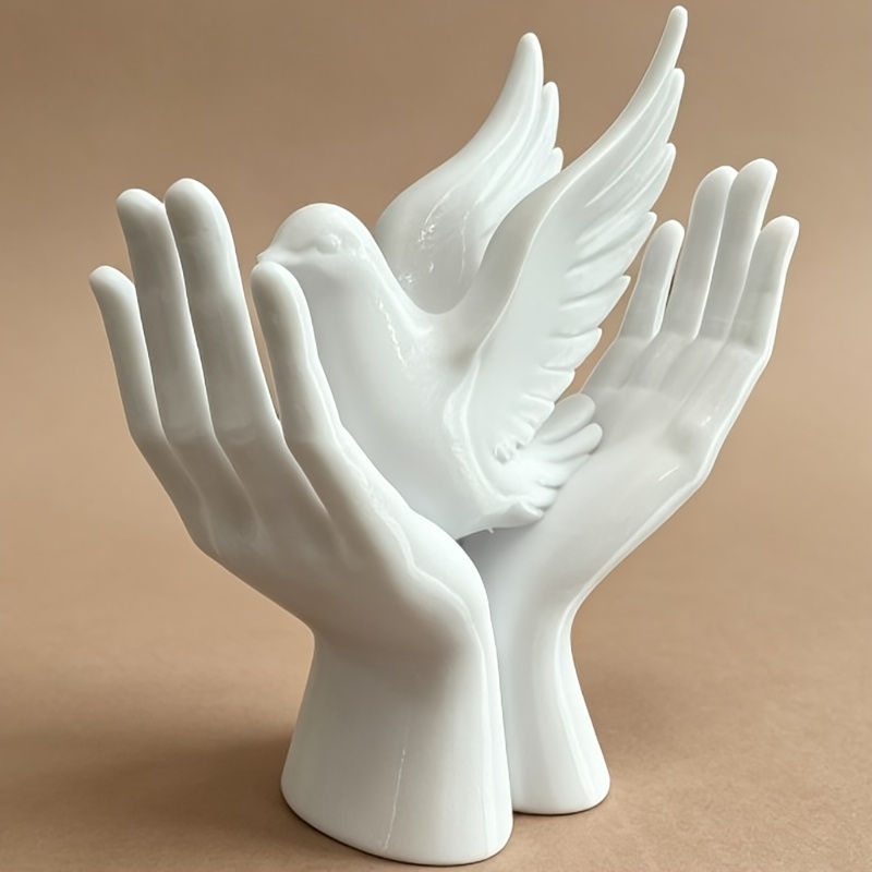 1-delig vredeshandbeeldje met  - 3D Printing Mockup recensie en prijs