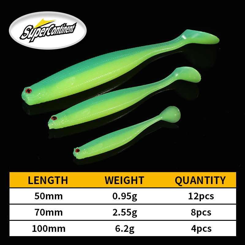 2022 Supercontinent ShadTeez 5 - 3D Printing Lure recensie en prijs