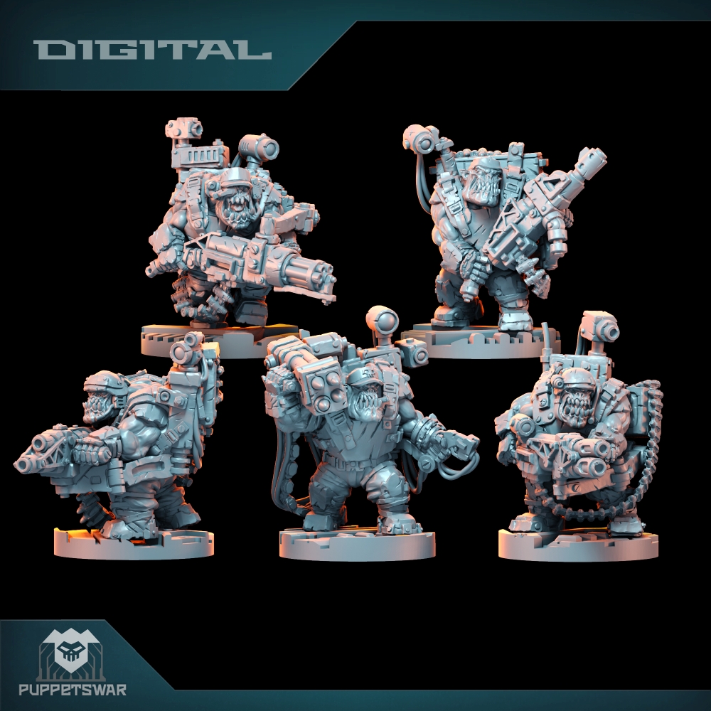 Orc Ultimate Badasses Squad, G - 3D Printing Robot recensie en prijs