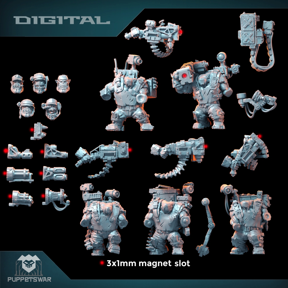 Orc Ultimate Badasses Squad, G - 3D Printing Robot recensie en prijs