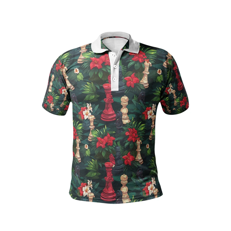 Chess King 3D Print Polo Shirt - 3D Printing Chess recensie en prijs