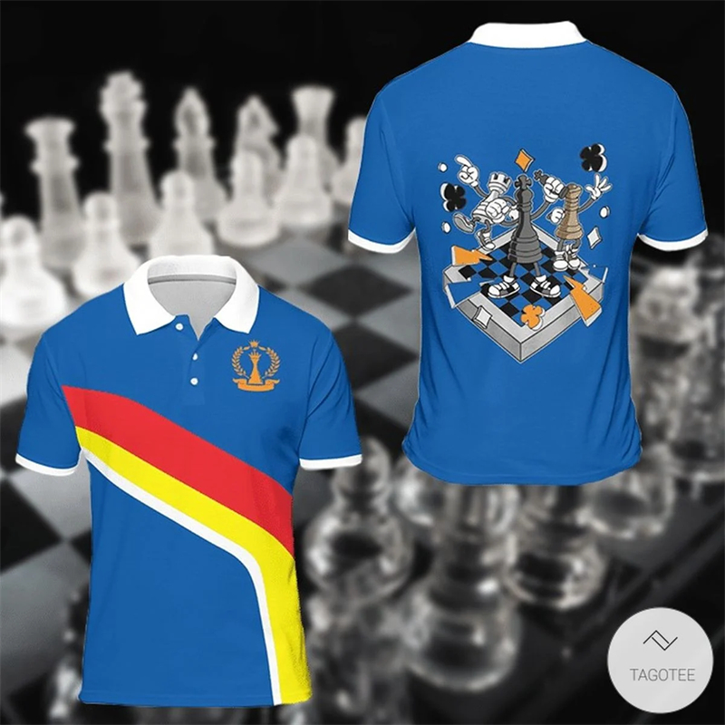Chess King 3D Print Polo Shirt - 3D Printing Chess recensie en prijs