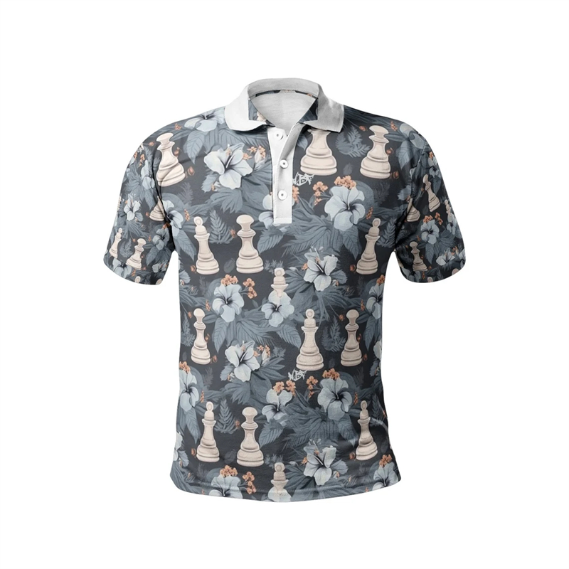Chess King 3D Print Polo Shirt - 3D Printing Chess recensie en prijs