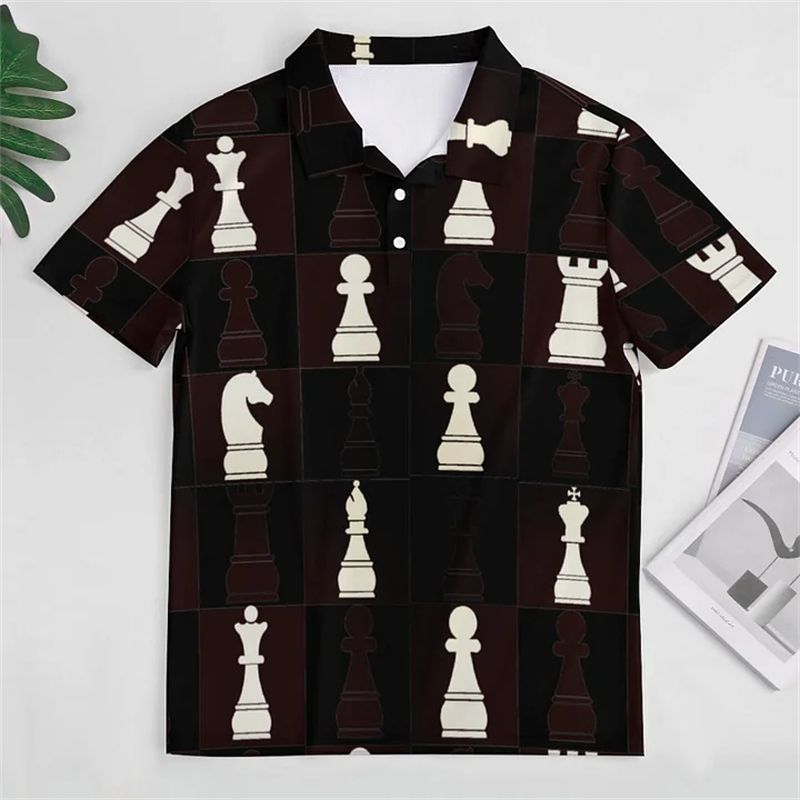 Chess King 3D Print Polo Shirt - 3D Printing Chess recensie en prijs