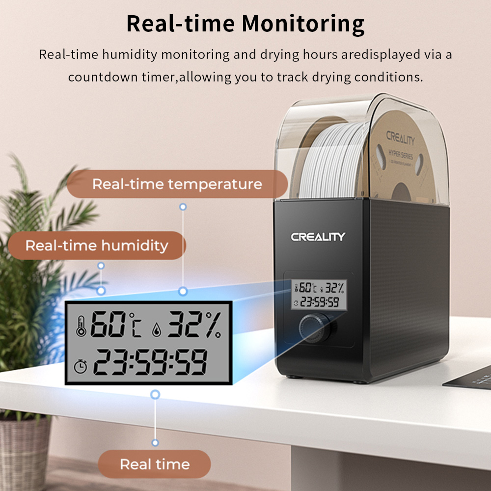 Creality Filament Droger Upgra - Carbon Fiber Filament recensie en prijs