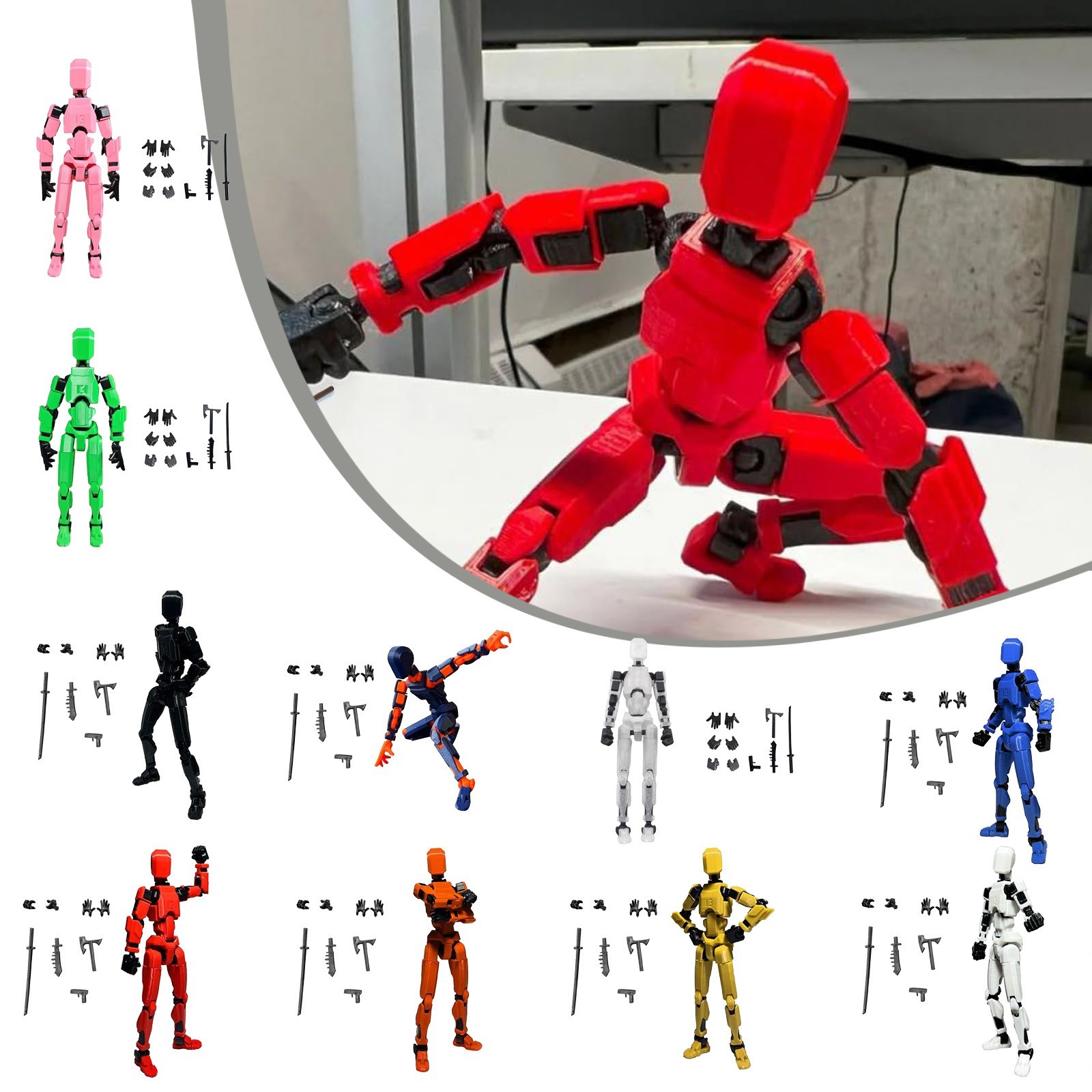 Titan 13 Met Vleugels Figuur S - 3D Printing Robot recensie en prijs
