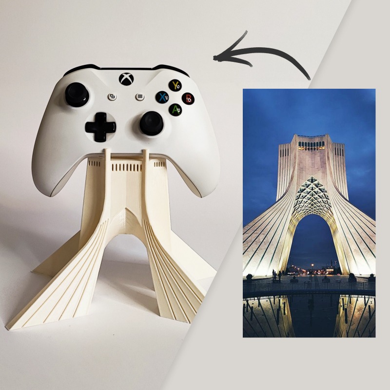 Controllerhouder Aangepast arc - 3D Printing Xbox Controller Holder recensie en prijs