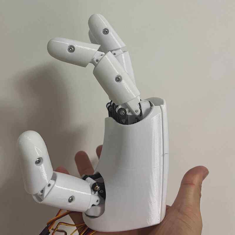 AmazingHand 8 DOF Robot Hand 3 - 3D Printing Robot recensie en prijs