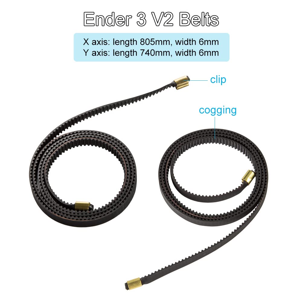 Creality Ender 3 V2 Riemen XY  - 3D Printing X Axis recensie en prijs