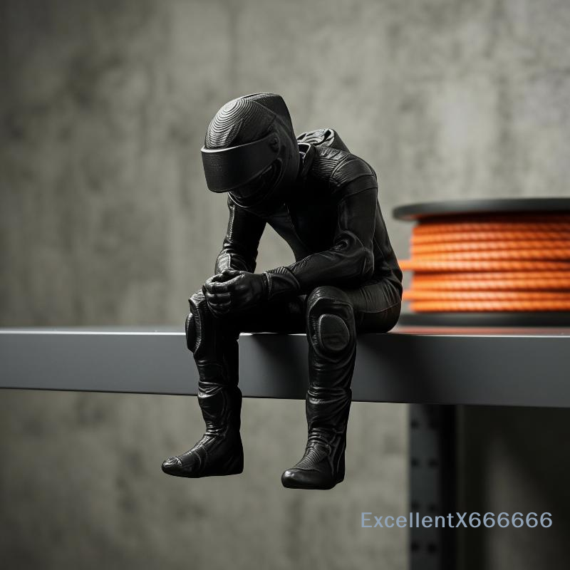 3D-geprint creatief racefiguur - 3D Printing Office Setup recensie en prijs