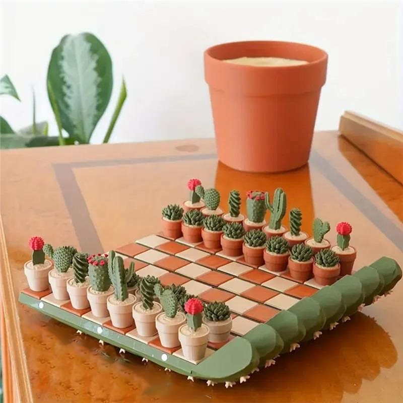 【FLASH DEAL】Een set 3D-geprint - 3D Printing Chess recensie en prijs