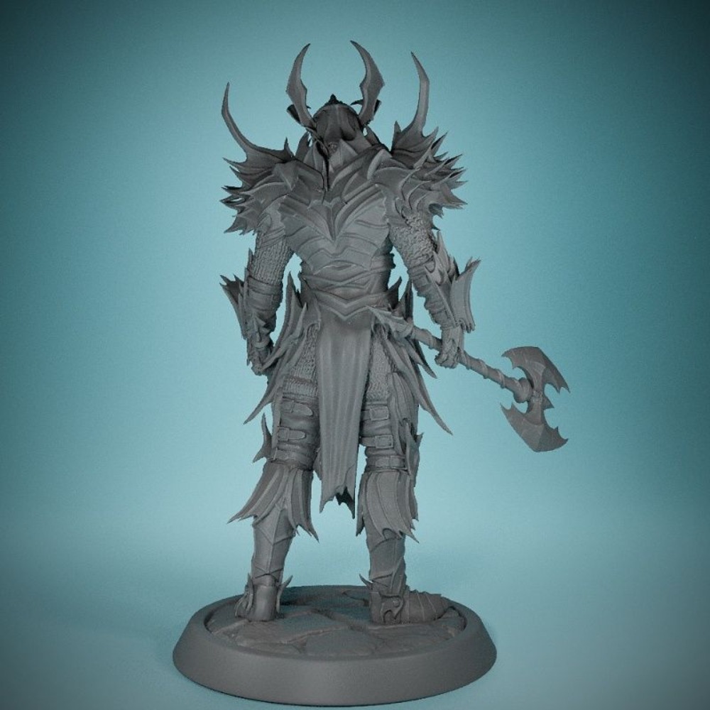 Geen Vleugels Demon Knight 3D  - 3D Printing Chess recensie en prijs