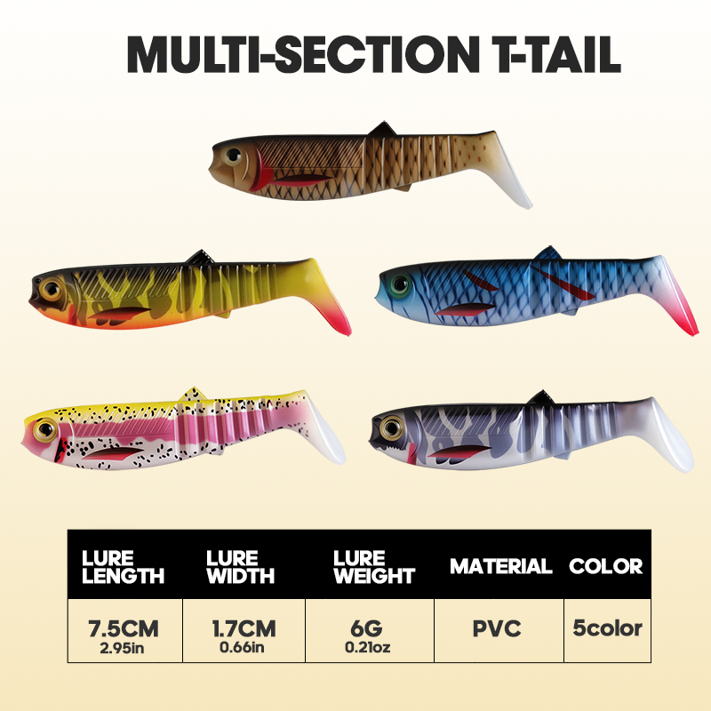 TAIYU 3 stuks 7,5 cm 6 g 3D mu - 3D Printing Lure recensie en prijs