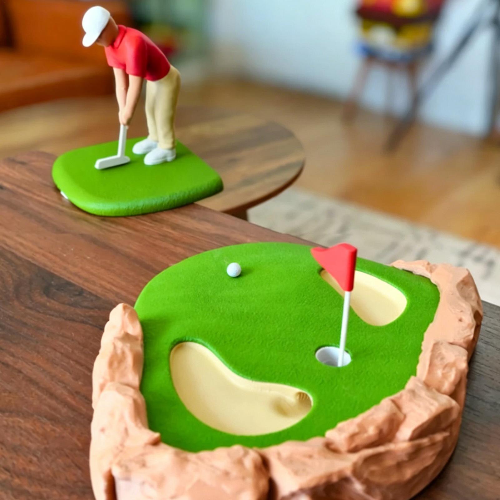 Pocket Golf Tafelspel Mini 3D- - 3D Printing Office Setup recensie en prijs
