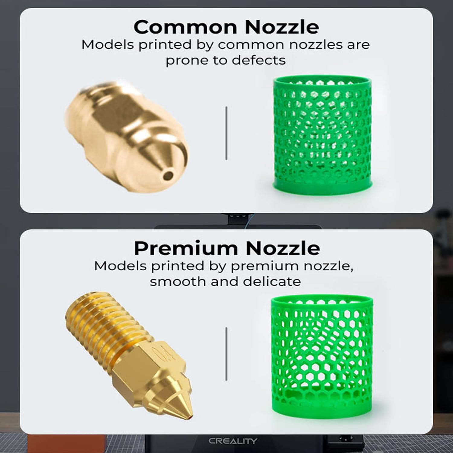 Creality Ender 3 V3 SE-mondstu - Silicone Sock Hotend recensie en prijs