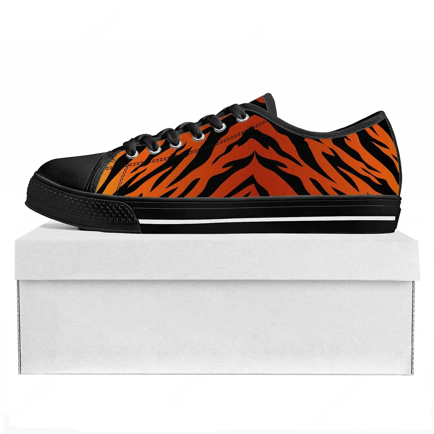Tiger Stripe 3D Print Low Top  - 3D Printing Quality recensie en prijs